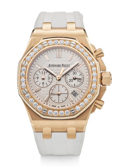 audemars piguet royal oak rose gold diamond bezel|audemars piguet used royal oak.